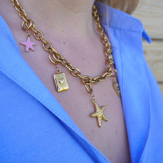 Collier à charms personnalisable